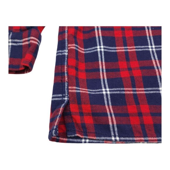 Duluth Trading Womens Plaid Flannel Shirt Gusset XL Made for Easy Movement - Picture 3 of 13